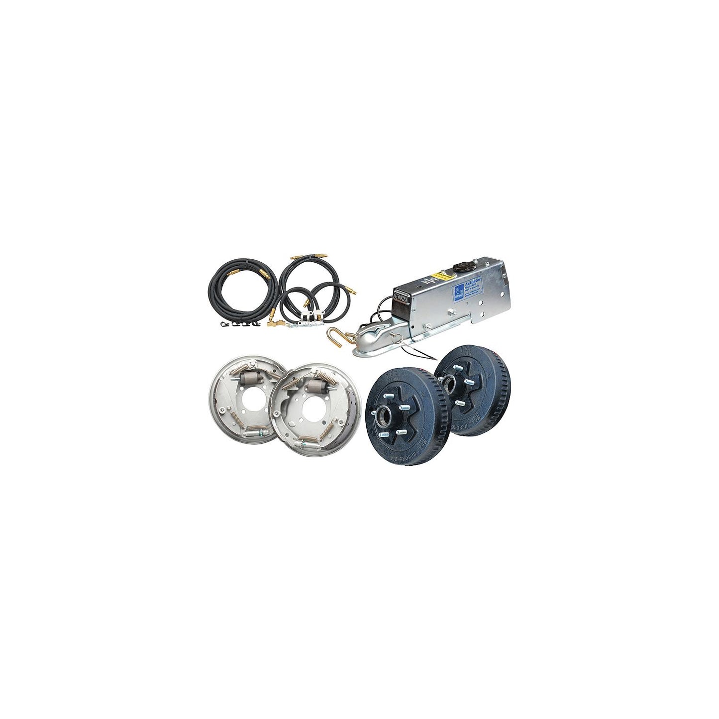 Dexter® Complete 10" Drum Brake Installation Kit, 5 Studs