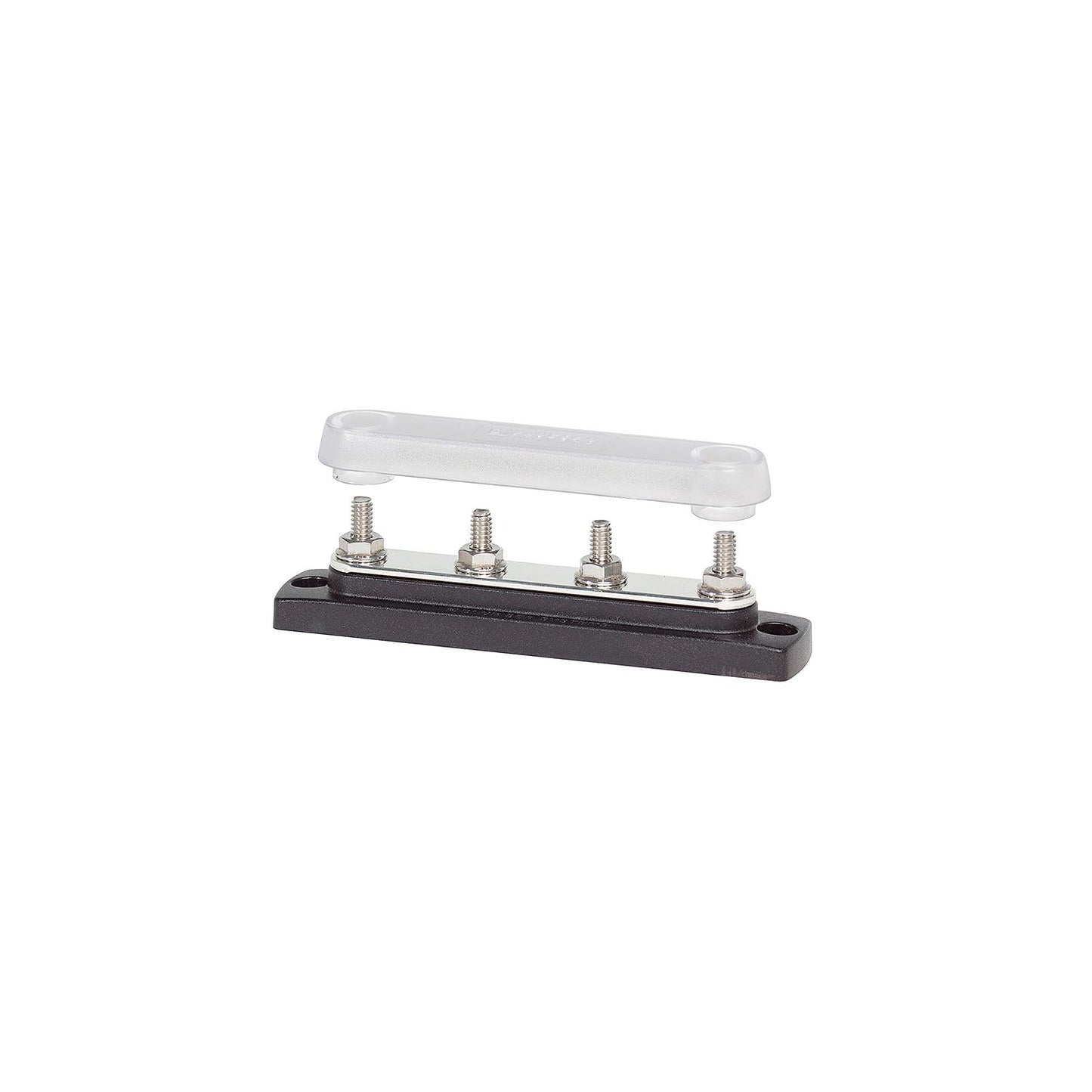 Busbar 4 x 1/4" Stud Common Bus w/cover