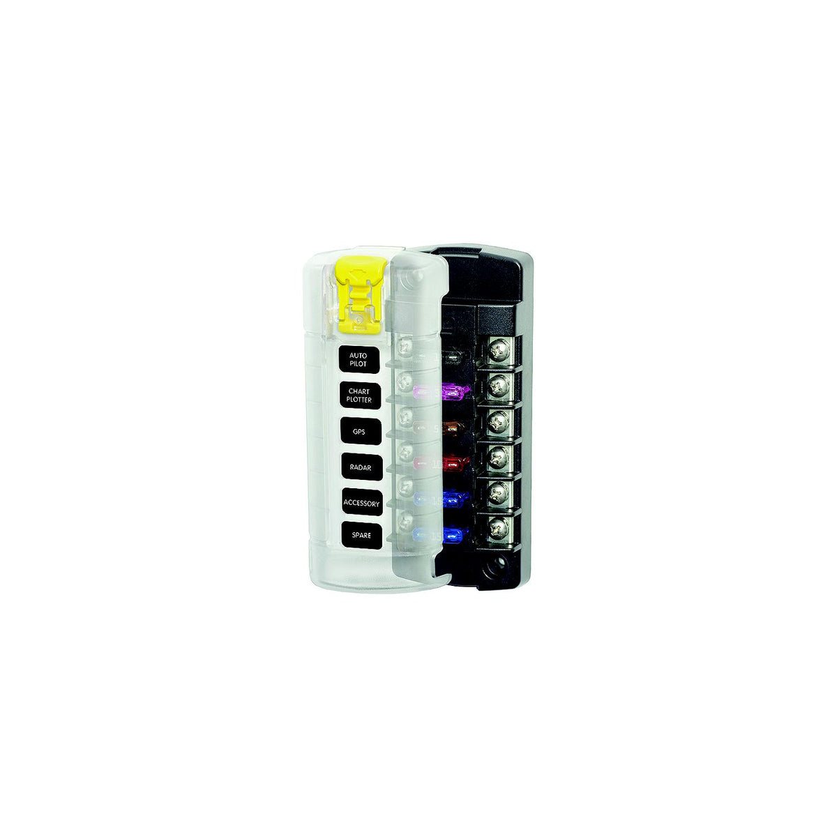 ST Blade Fuse Block w/Independent Circuits-Supply Nautica