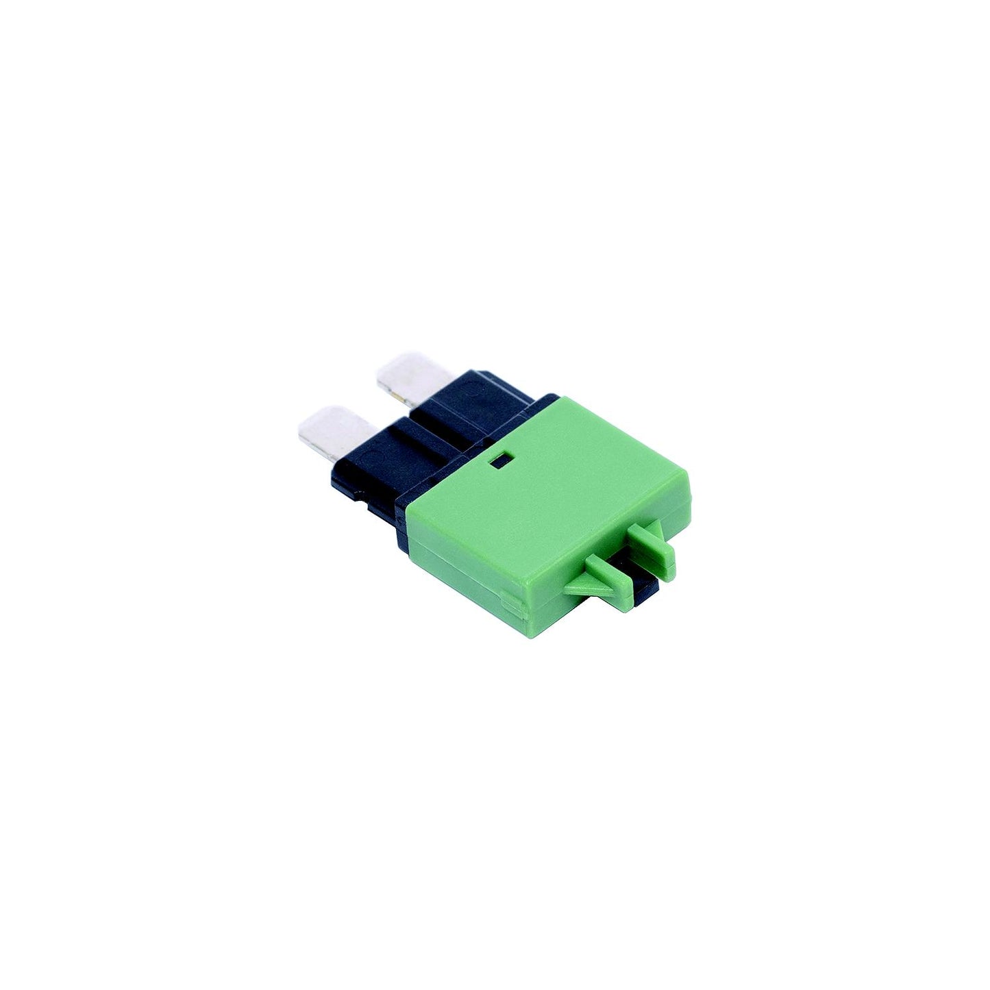 Blue Sea 7068 ATO/ATC-Style Low Profile Circuit Breaker, 30A, Green, 2/pk-Supply Nautica