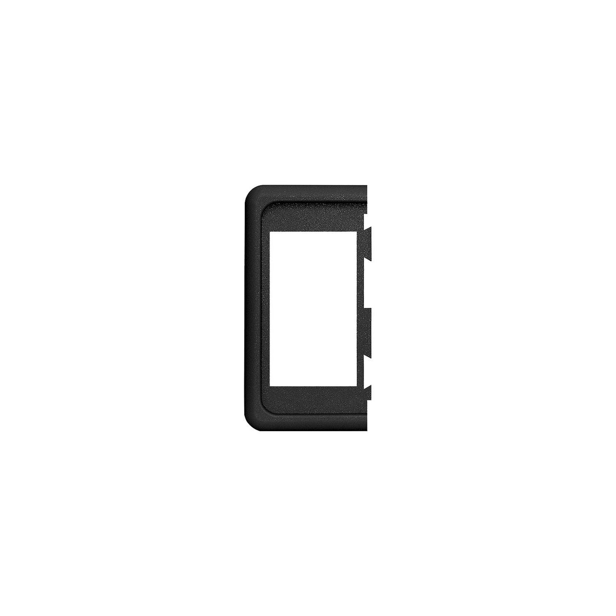 V-Series End Mount Plate Black-Supply Nautica
