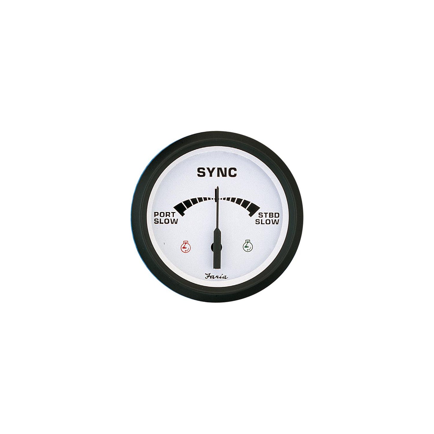Faria Euro 4" Gauge - 7000 RPM Tachometer With System Check Indicator (Gas) (J/E Outboard)