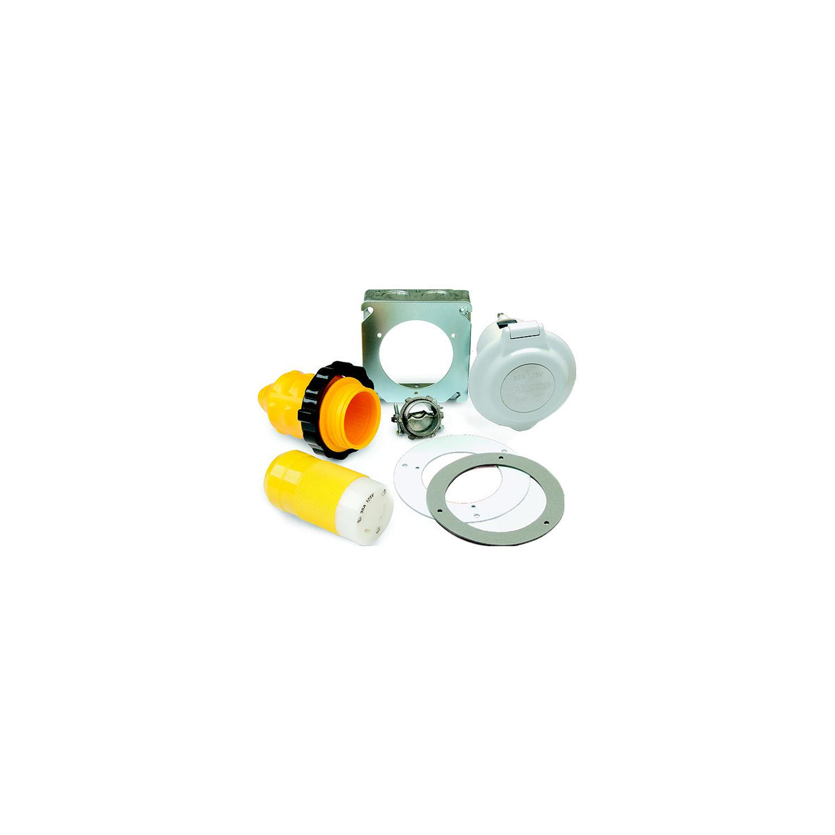 ParkPower 50ARVKIT Conversion Kit, 30A, White-Supply Nautica