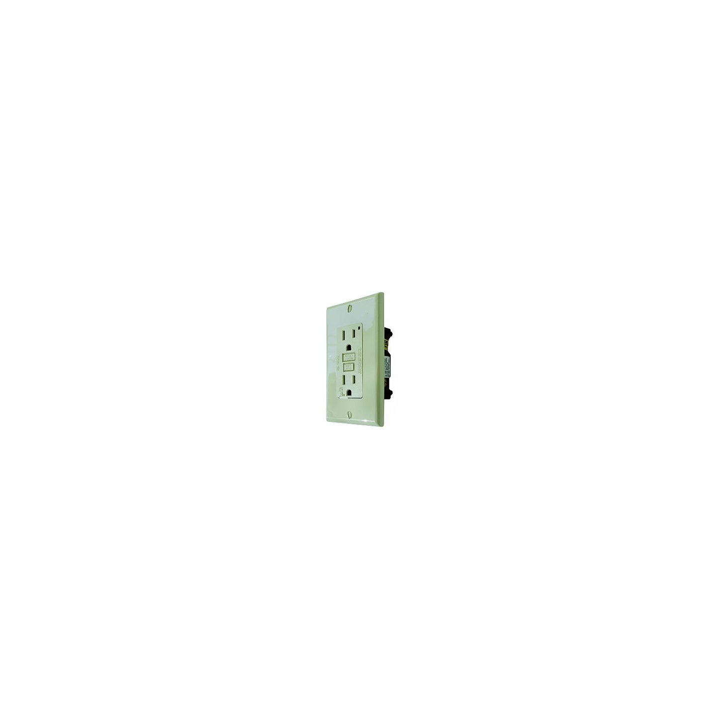 Diamond Group GFI Receptacle w/Light, White