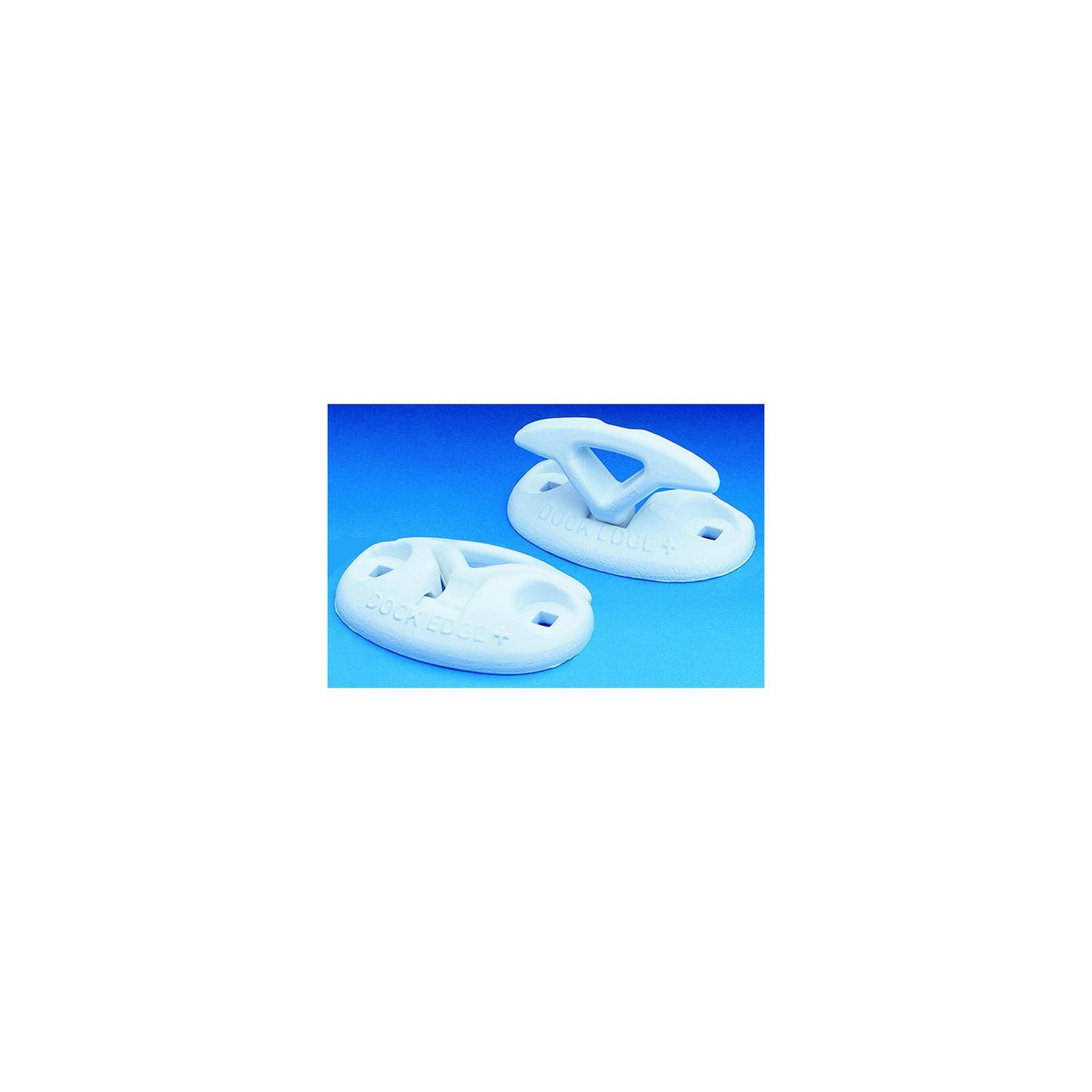 Dock Edge Flip-Up Ring Dock Cleat, White