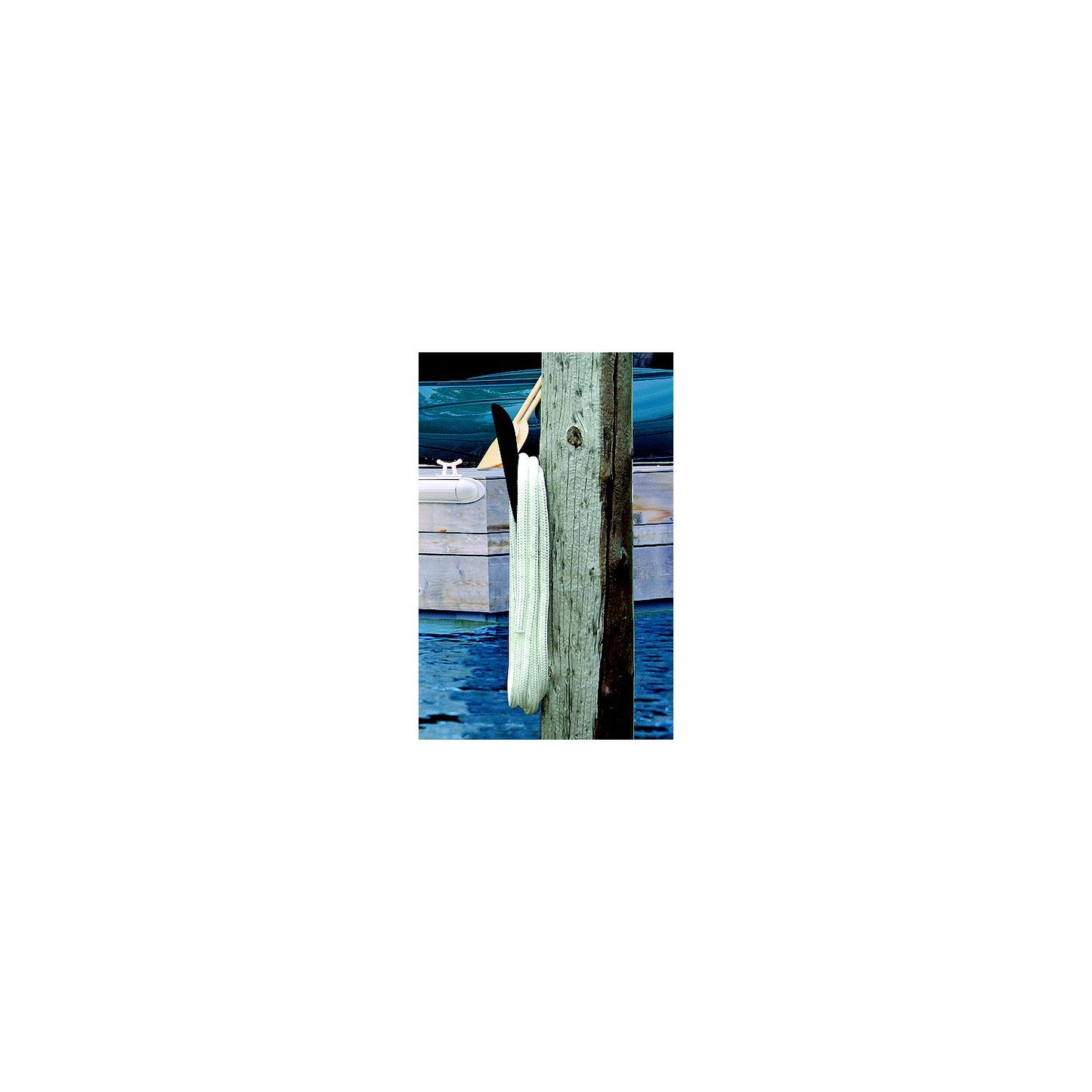 Dock Edge Polyethylene Line Holder, 1ea, Black, 1ea-Supply Nautica