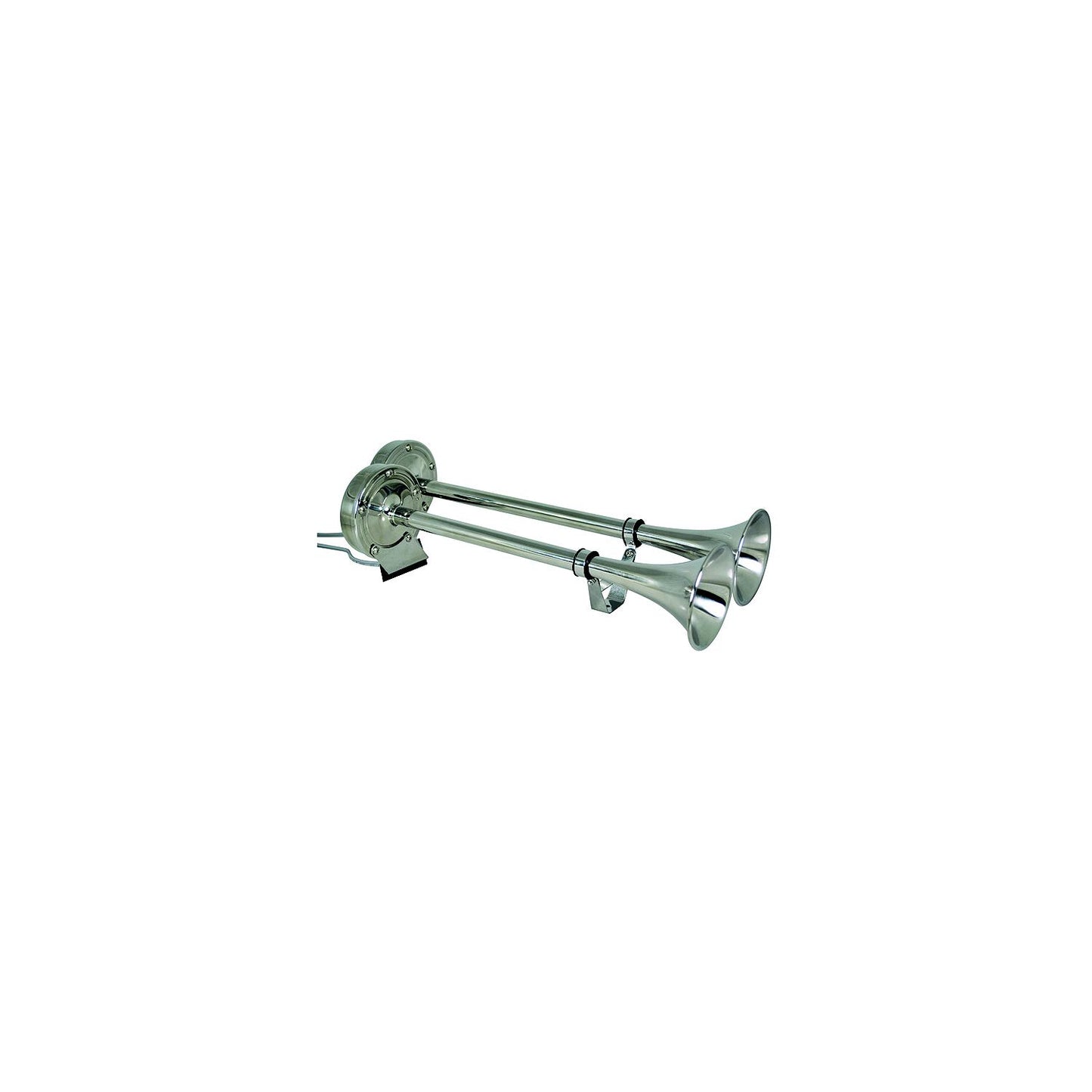 Marinco Dual Trumpet Electric Horn Stainless Steel-Supply Nautica