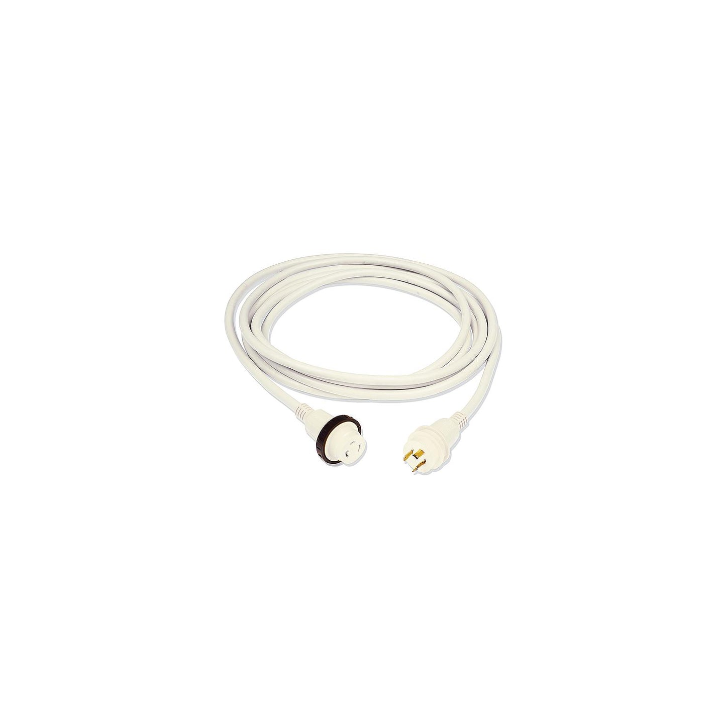 Marinco 25SPPW 30A/125V Powercord Plus® ShorePower Cordset w/LED, 25' White-Supply Nautica