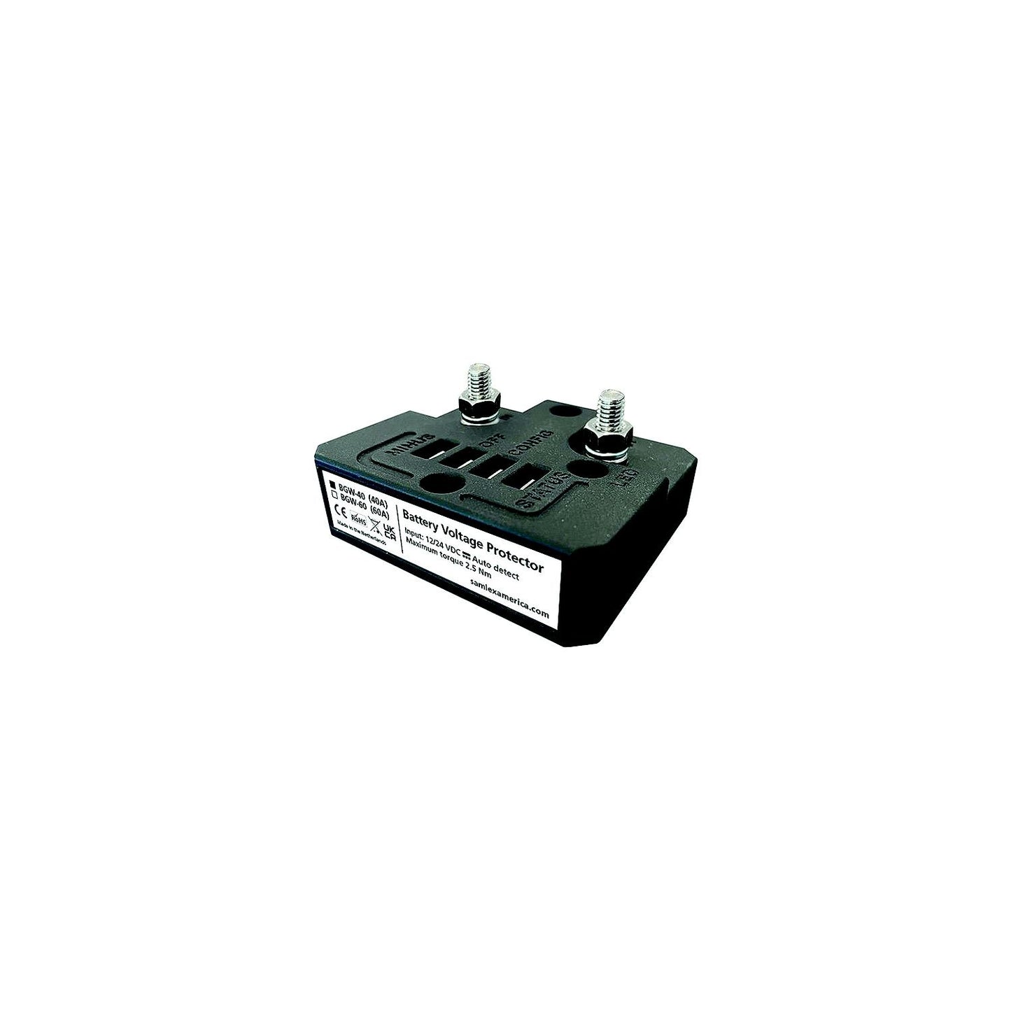 Samlex BGW40 Battery Guard Voltage Protector, 40 Amp-Supply Nautica