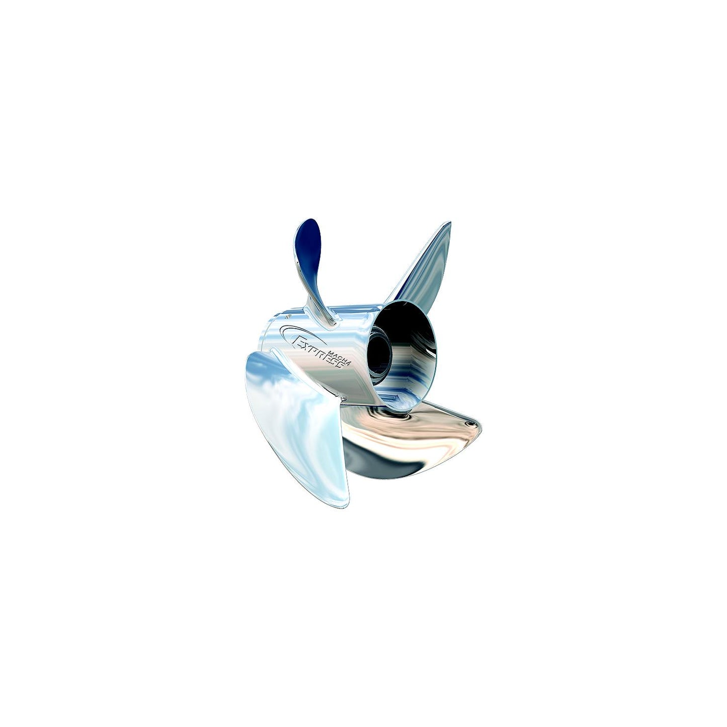 Turning Point Propellers 31431540 Express Mach4 Propeller 13.5x15, 4-Blade Stainless Steel, LH Rotation-Supply Nautica