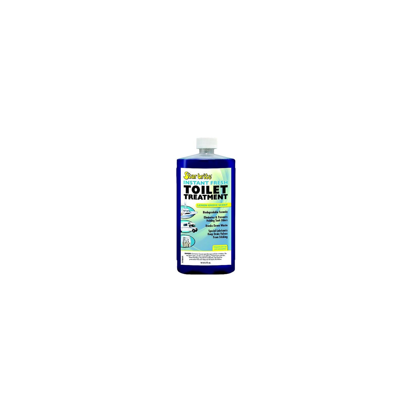 Star Brite Inst Fresh Toil Treat Lem Pt
