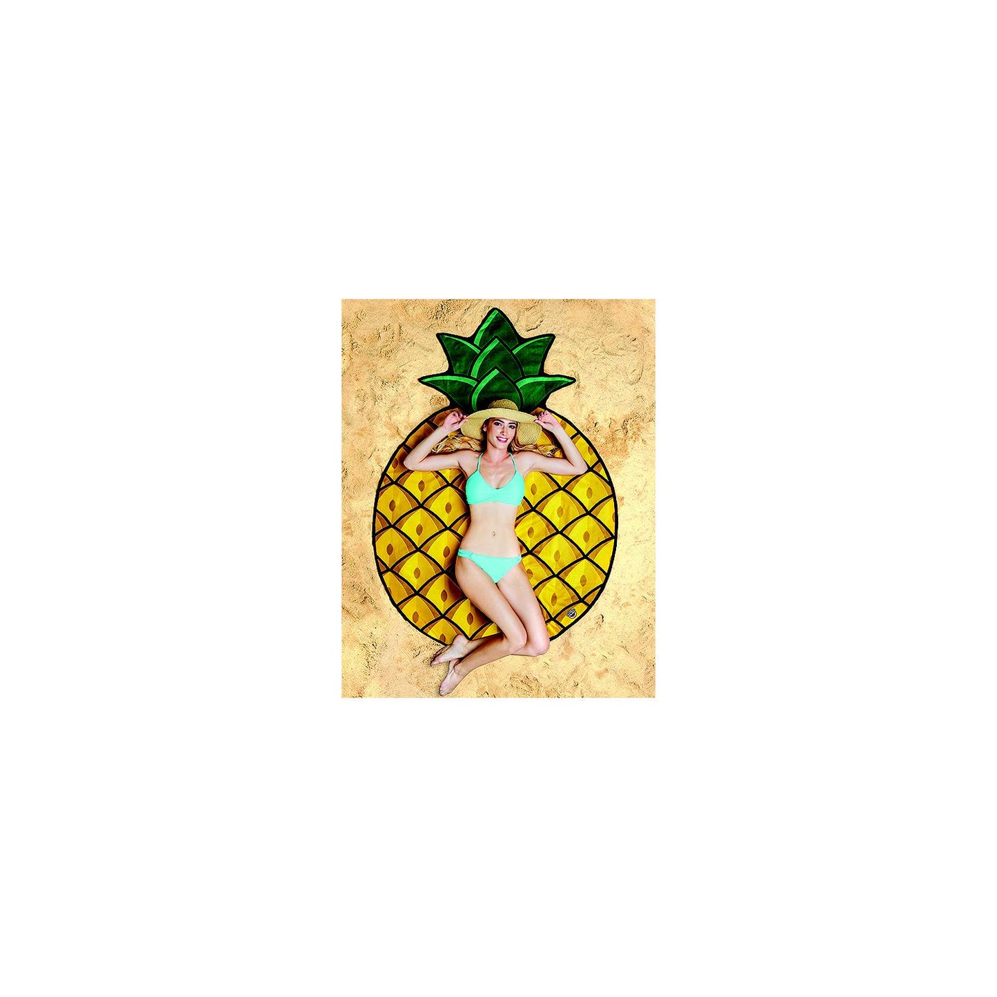 Big Mouth BMBTPA Beach Blanket, Pineapple