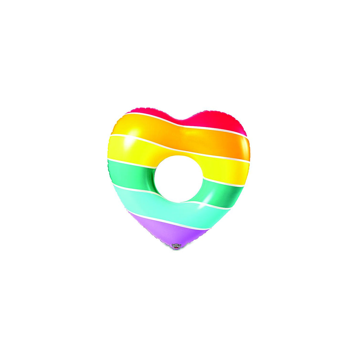 Big Mouth BMPF0173 Vinyl Pool Float, Rainbow Heart-Supply Nautica