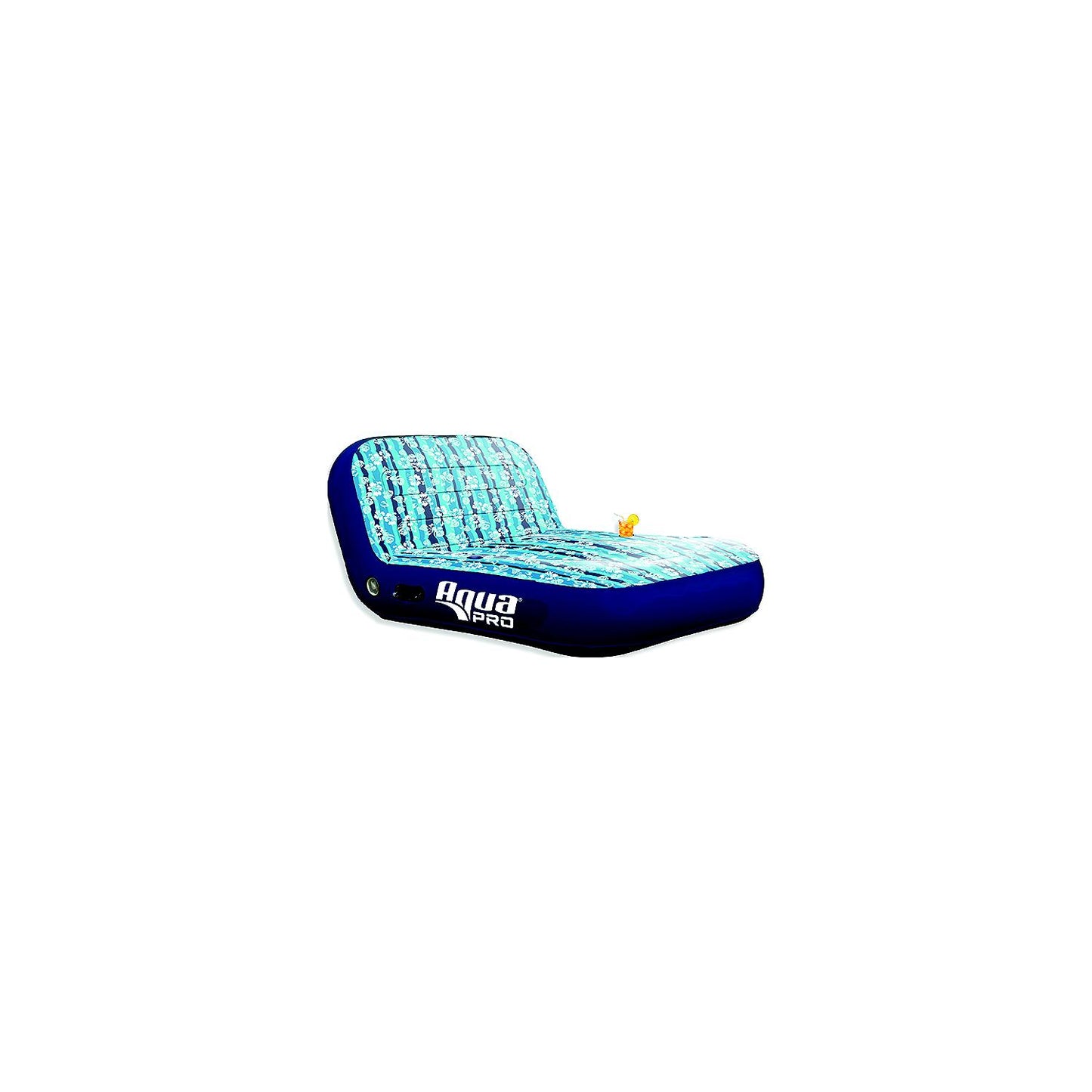 Aqua Leisure APL17011S2 2 Person Ultra-Cushioned Comfort Lounge, 2 Riders