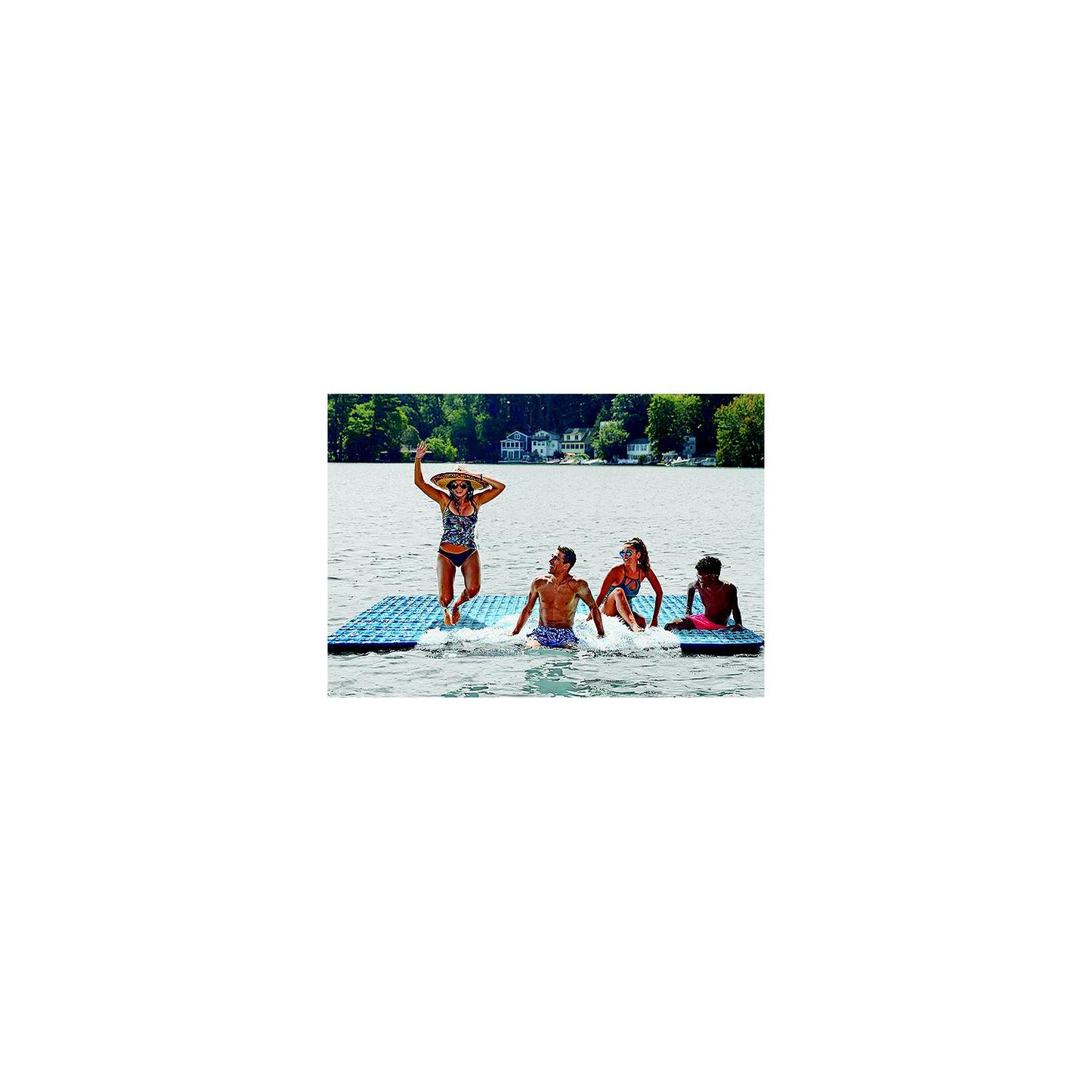 Aqua Leisure APL17013S2 Supersized Floating Party Platform
