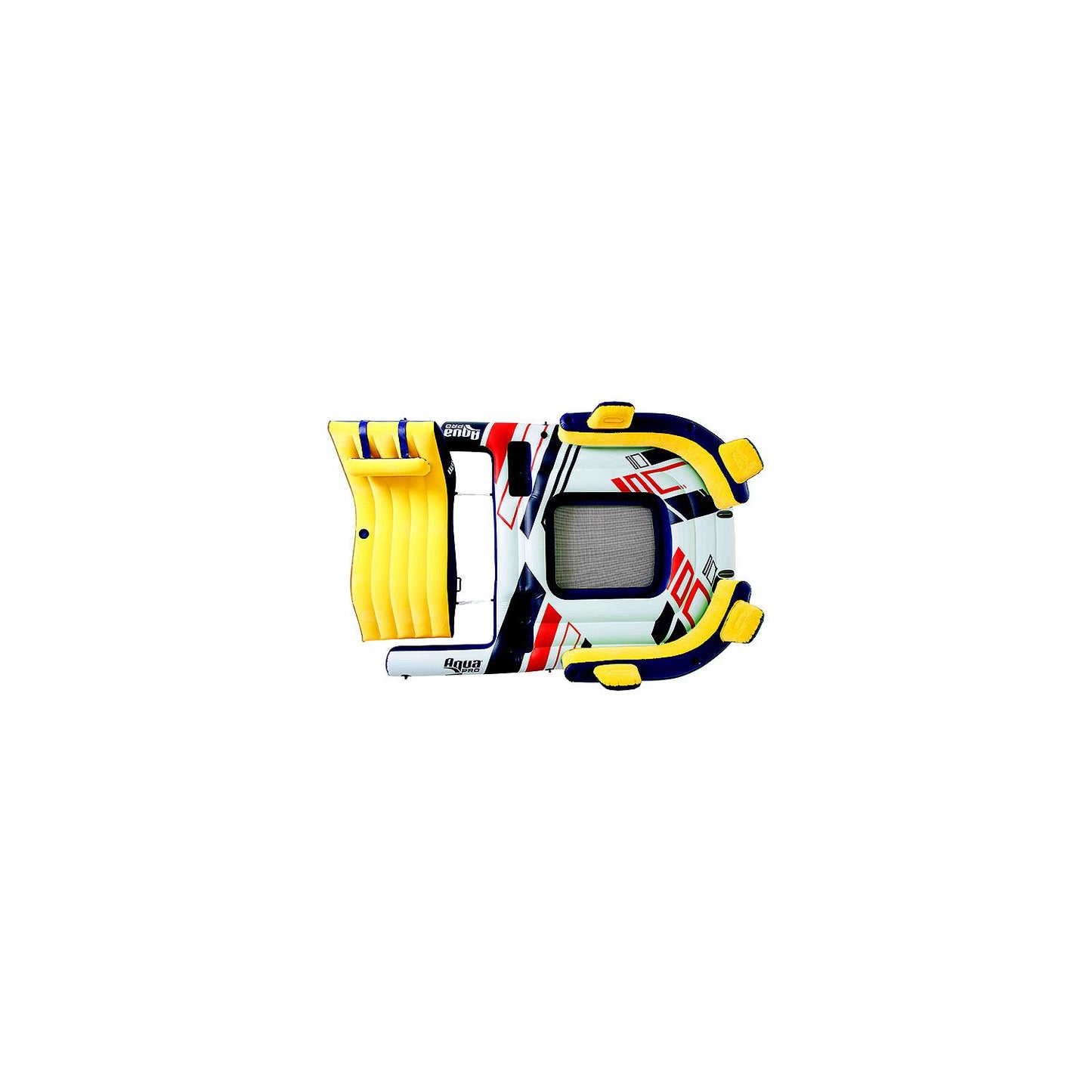 Aqua Leisure APL20349 Giant Party Raft w/Detachable Docking Lounge, 6-7 Riders-Supply Nautica