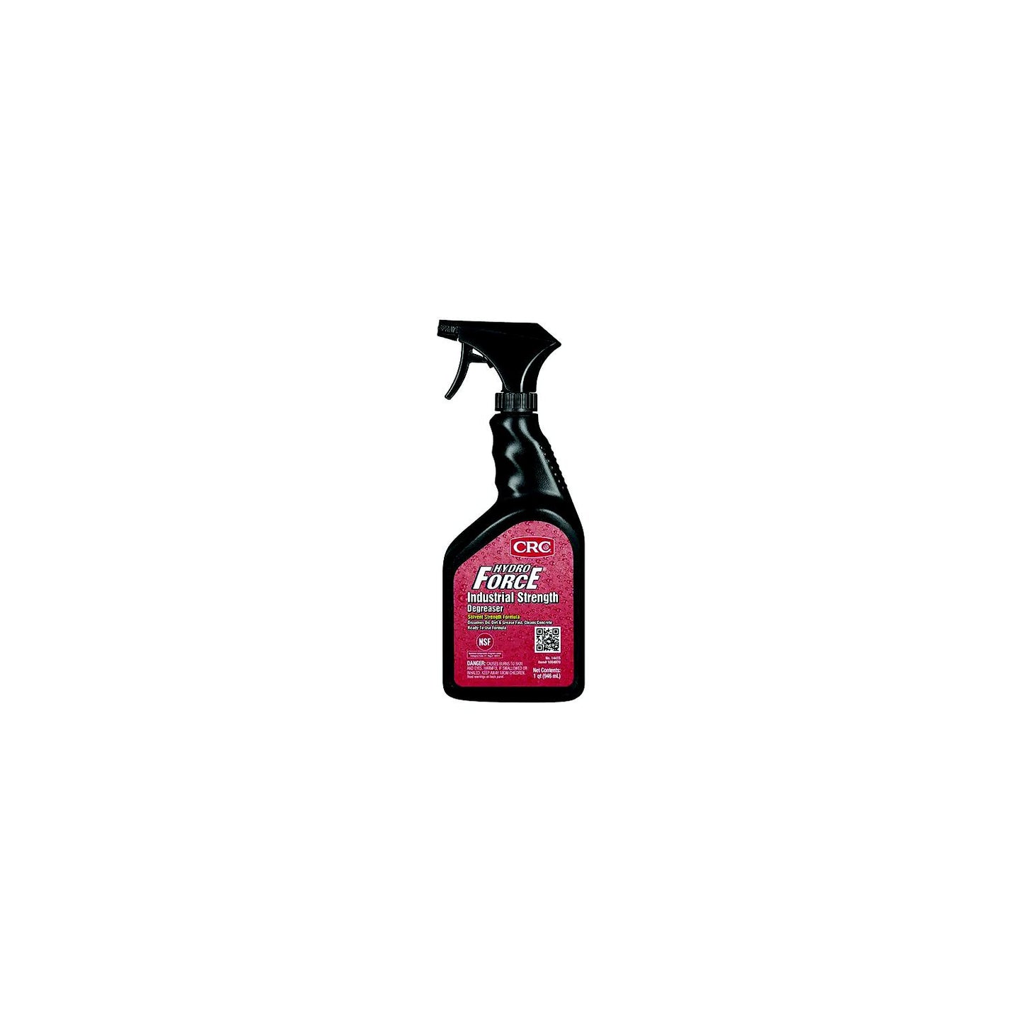 CRC 1004970 HydroForce® Industrial Strength Degreaser, 32 Fl Oz