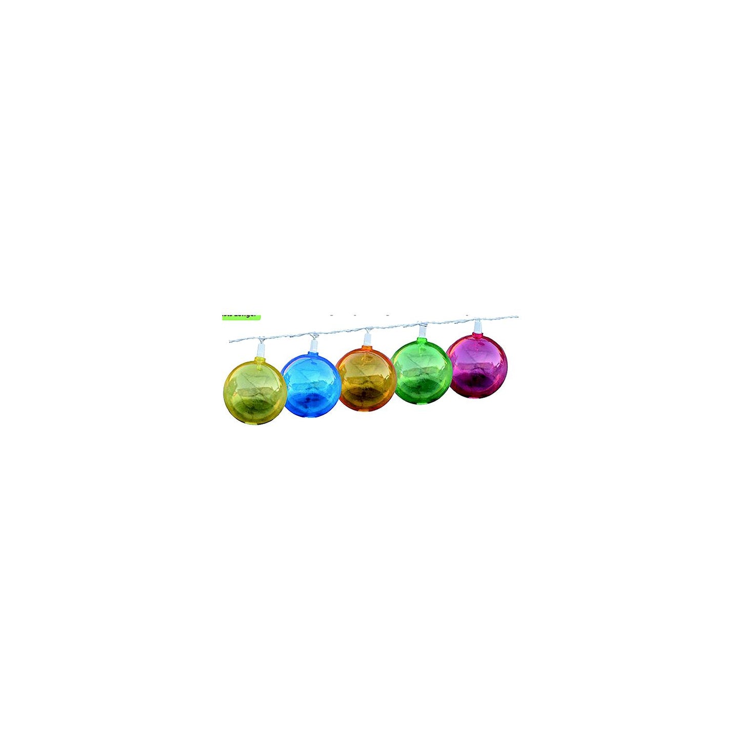 Prime LED Patio Globe Lights, 120V-Supply Nautica