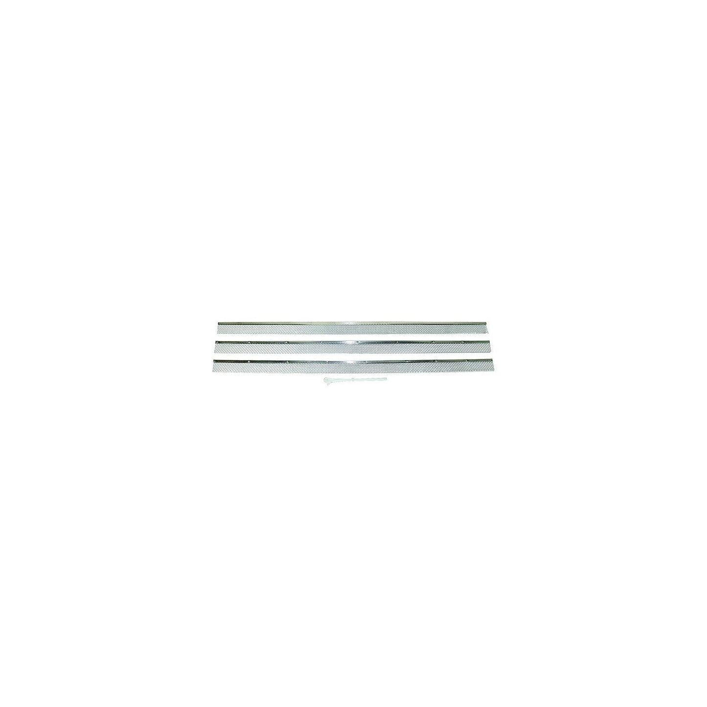 Valterra A10-1312VP Stainless Steel Mesh Cover 3 Pack Bug Screens for RV Fridge Vent | Fits Norcold Models