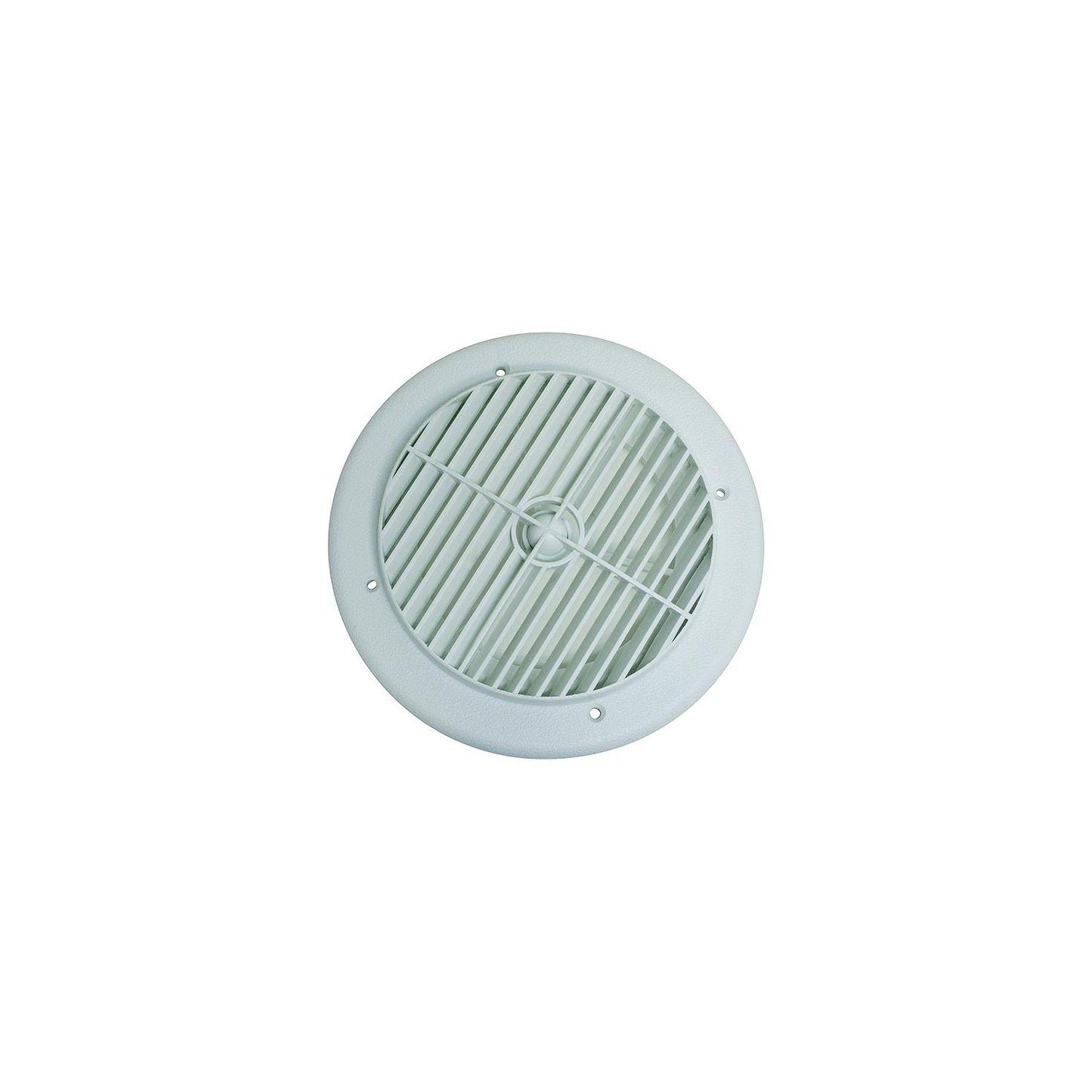 Valterra 4" Louvered Heating & A/C Register, White