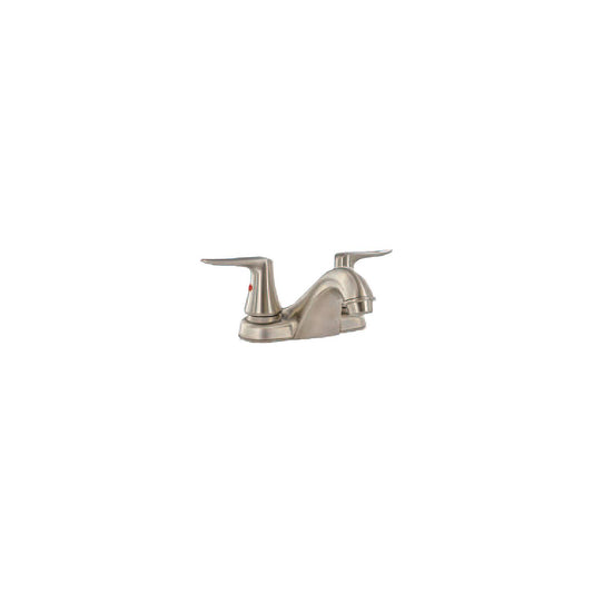 Valterra PF222405 Catalina™ Two Handle 4" Lavatory Faucet Hi-Rise Spout, Brushed Nickel