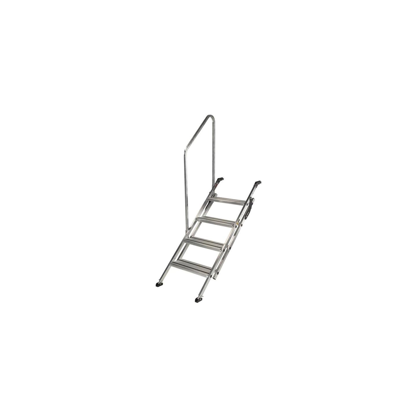 Lippert Victory Step® Toy Hauler & RV Patio Steps with Entry Assist Handrail - Quad