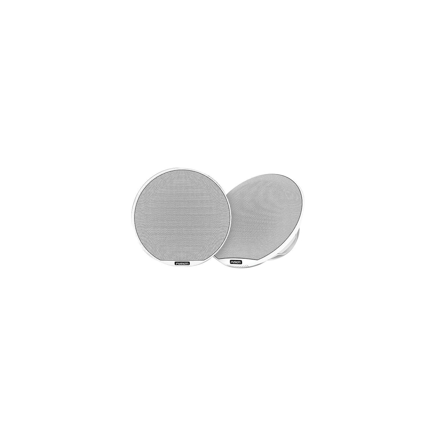 Fusion 0100277100 Signature Sport Series 3i Marine Coaxial Speakers, 6.5", White w/White Grill