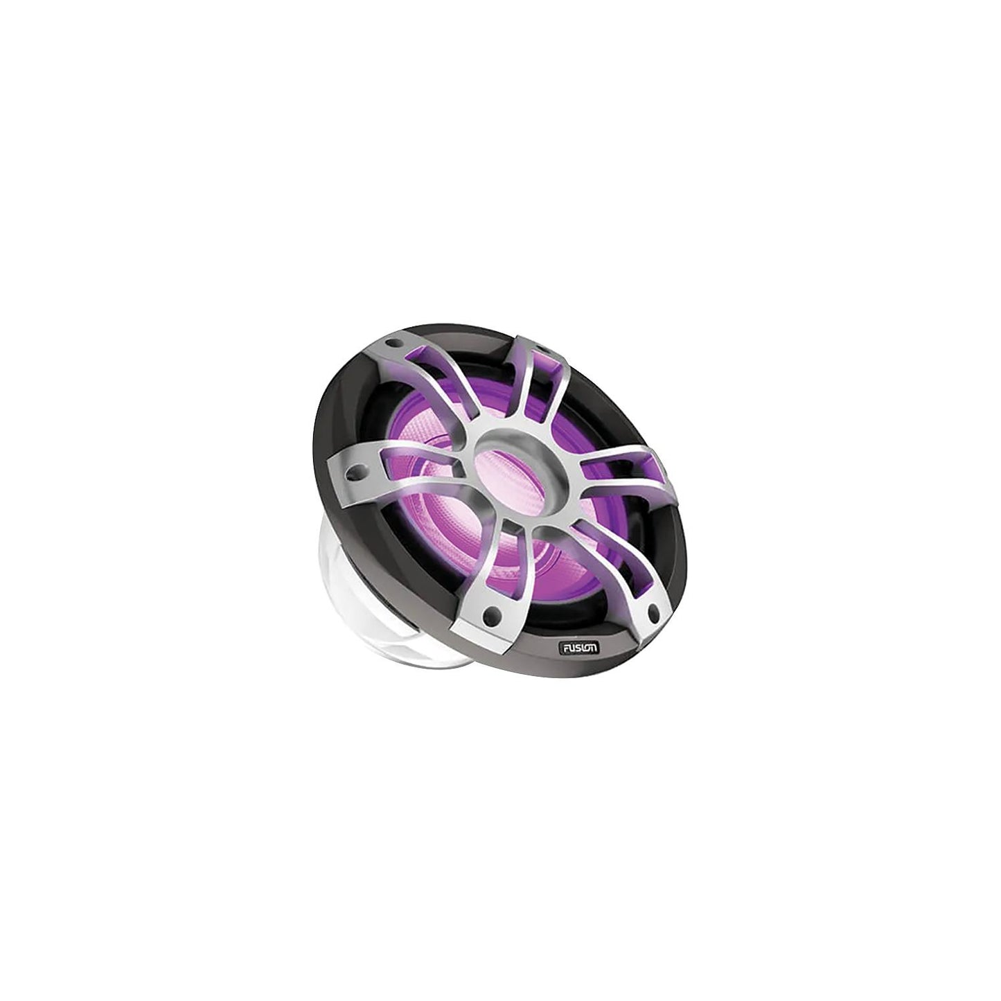 Fusion 0100277411 Signature LED Sport Series 3i Marine Subwoofer, 10", Gray w/Metallic Painted Grill