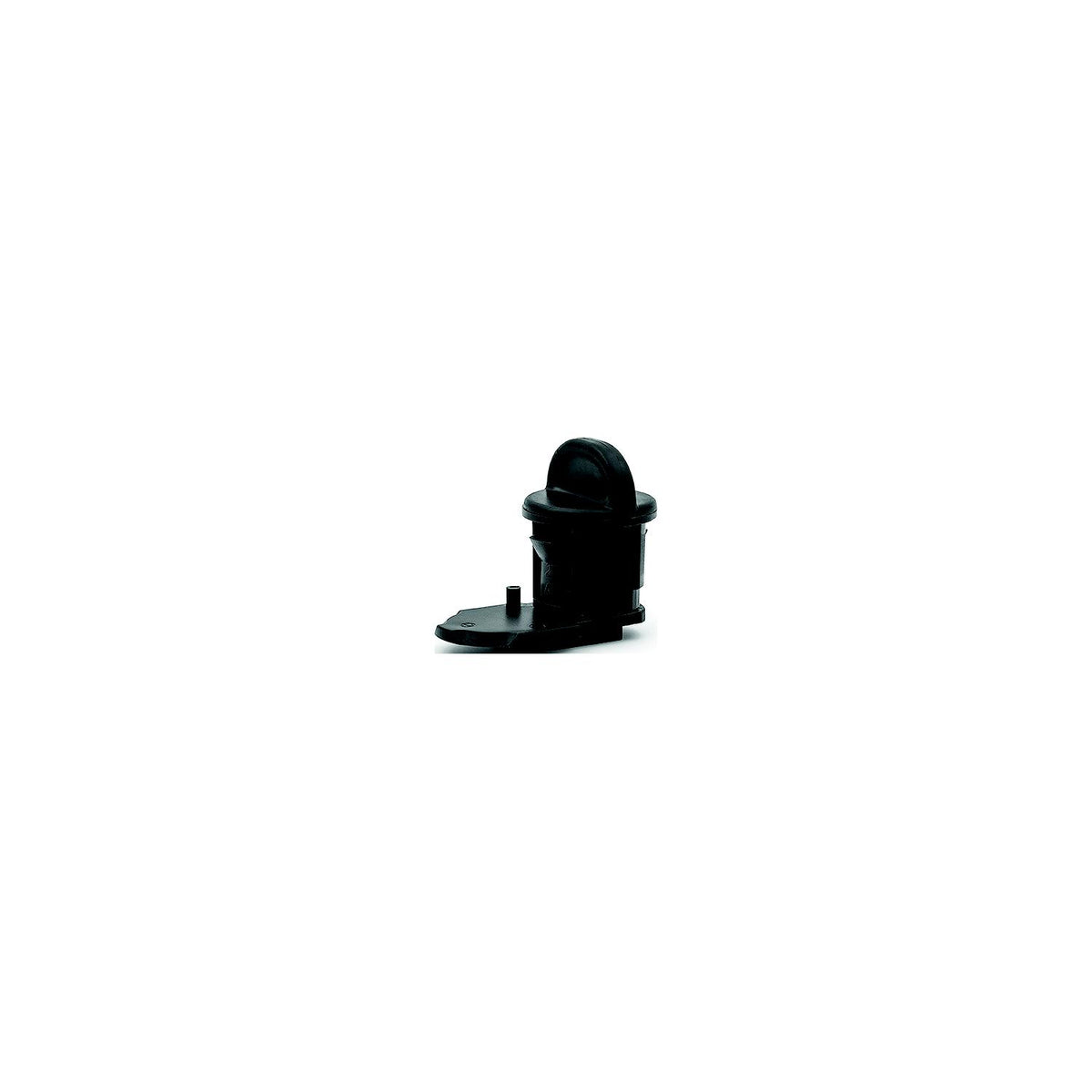 B&B Molders 94157 Plastic Thumb Lock, 5/8" Black-Supply Nautica