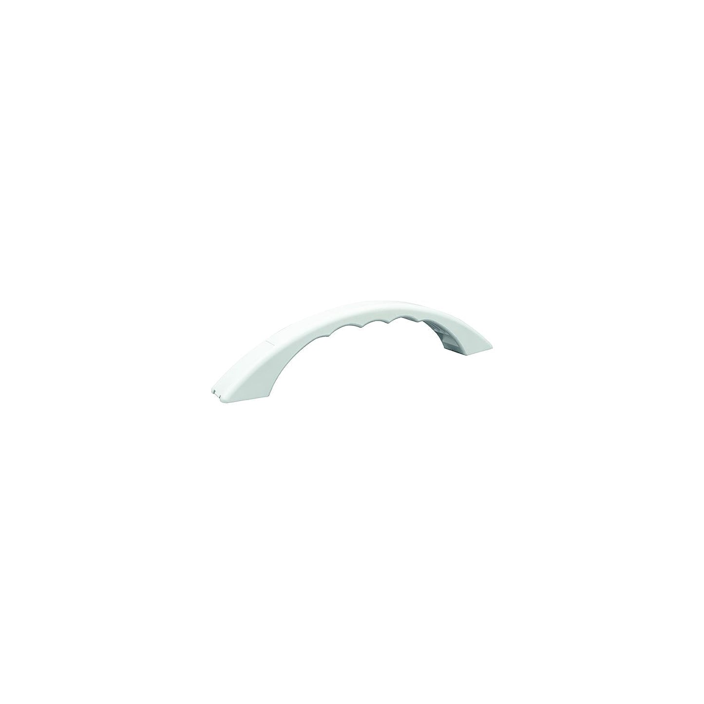 B&B Molders 94164 Contemporary Grab Handle, Polar White-Supply Nautica