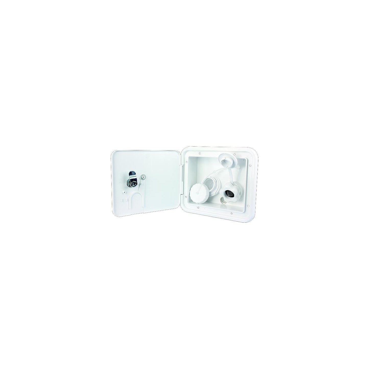 865-94254 City/Gravity Water Center w/Plastic Check Valve, Polar White