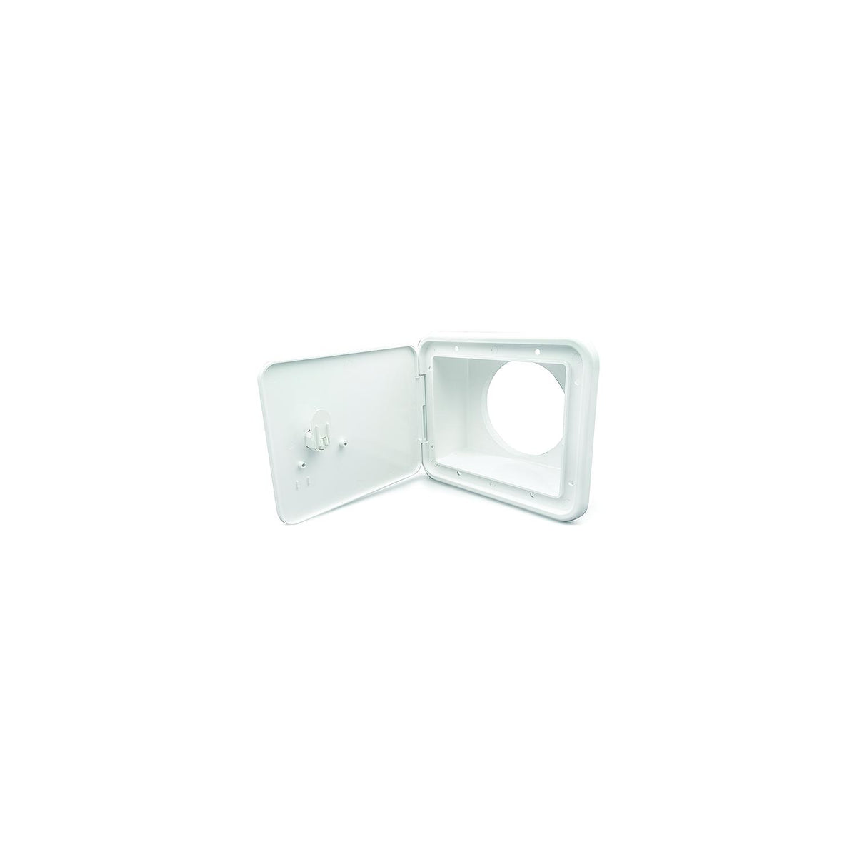 B&B Molders 94302 Sewer Hose/Storage Hatch, Polar White-Supply Nautica