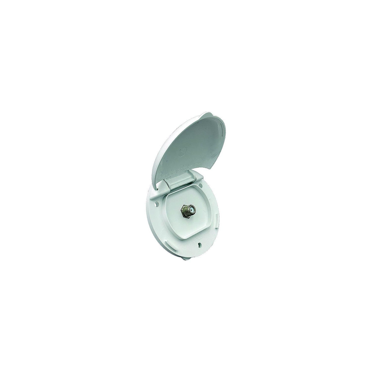 865-94307 Compact Enclosure, Polar White, Single Coax-Supply Nautica