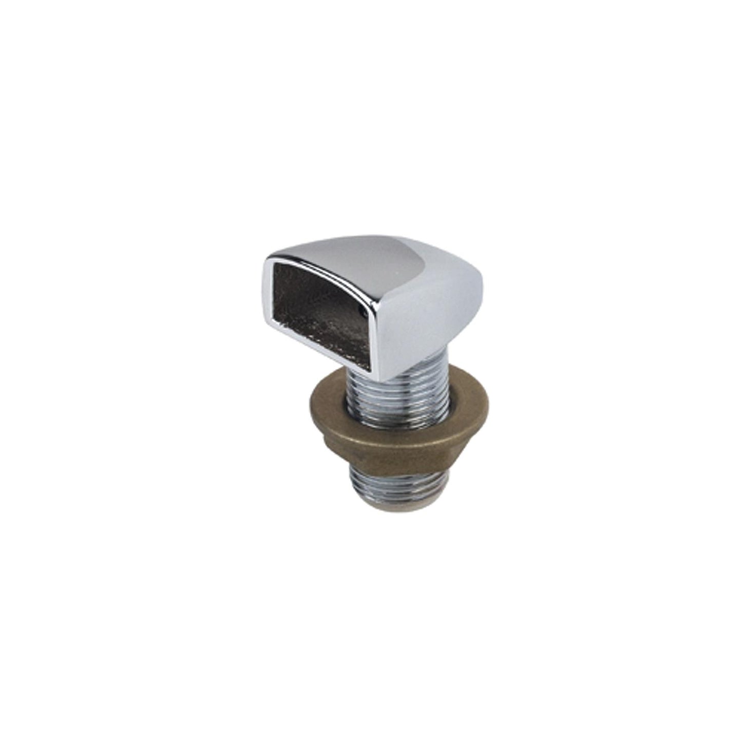 Chrome Plated Brass Gas Tank Vent F-1/2 Pip