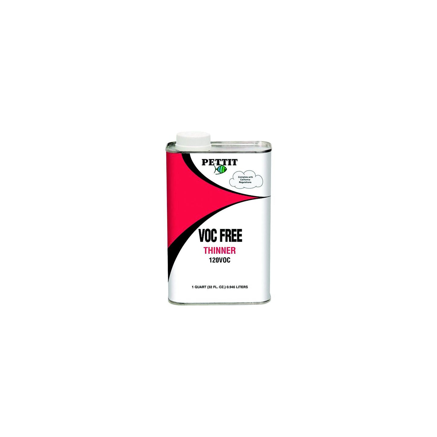 Pettit VOC Free Brushing Thinner 120, Qt.