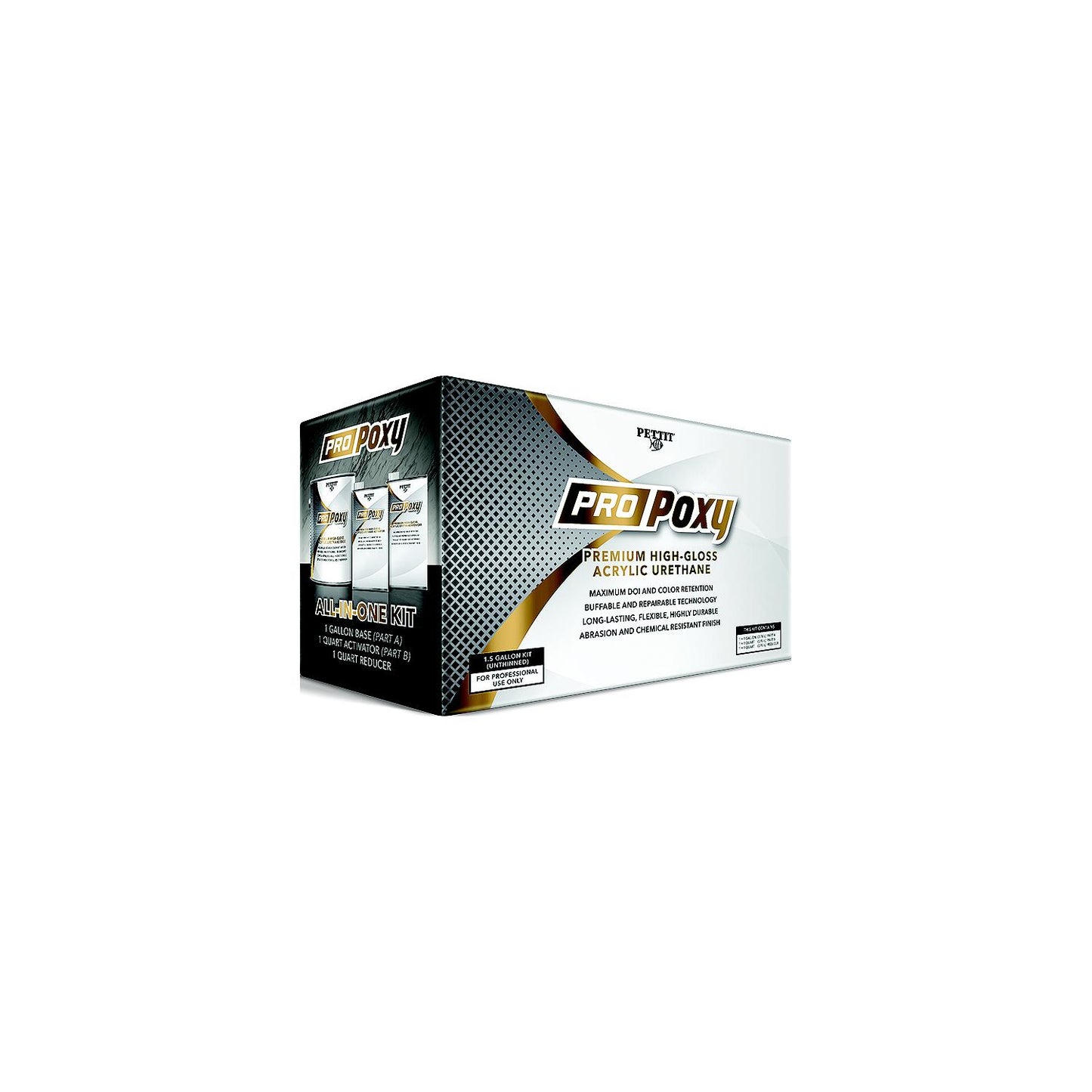 Pettit 3114GK ProPoxy Two-Part Acrylic Urethane Topside Paint, Mist White-Supply Nautica