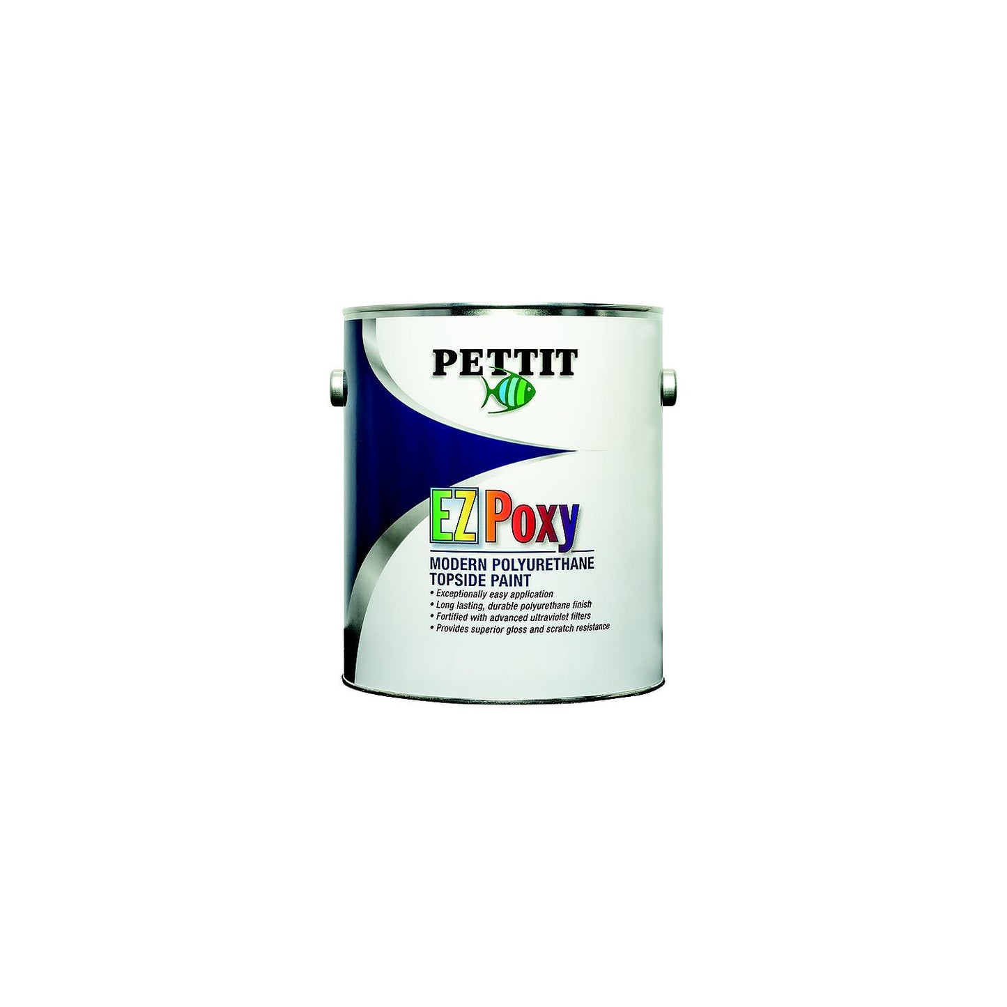 Pettit EZ-Poxy Polyurethane Topside Finish, Semi-Gloss White-Gal