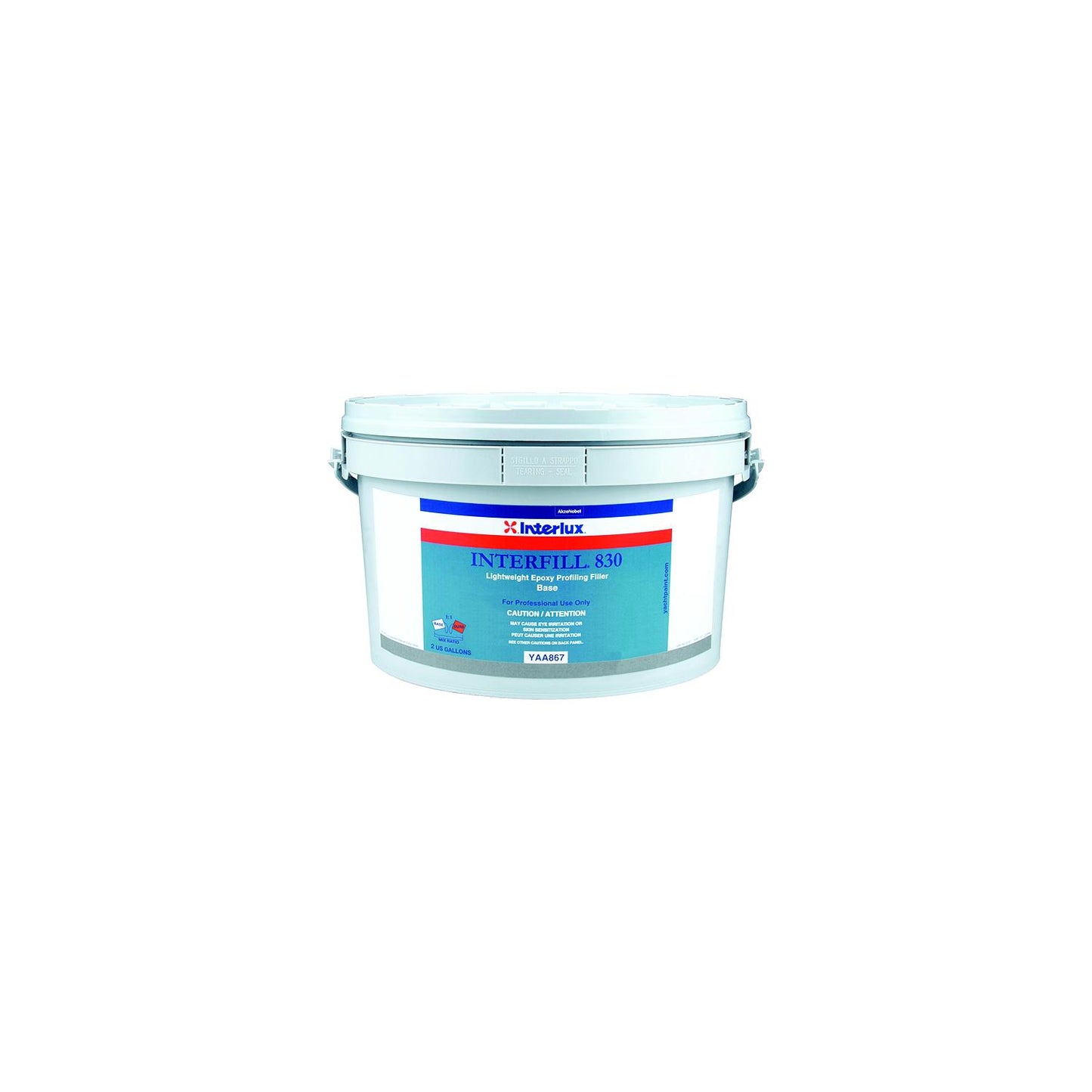 Interlux YAA8672G Interfill 830 Lightweight Epoxy Fairing Compound, Part A Base, Gal.