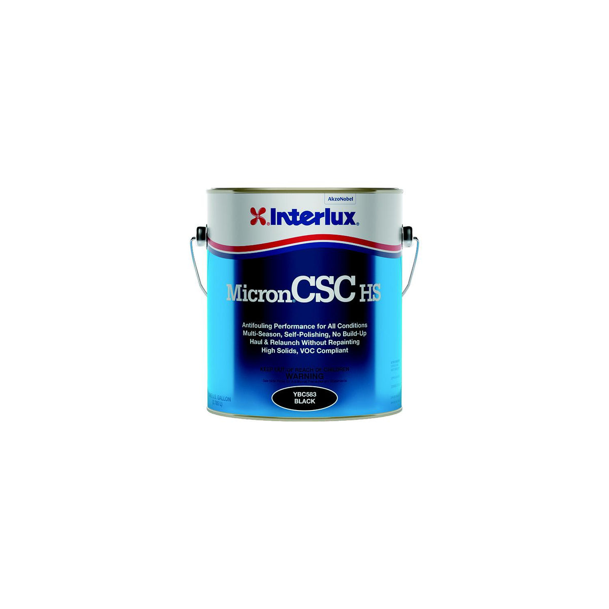 Interlux YBC583G Micron® CSC HS Bottom Paint, Black, Gal.-Supply Nautica