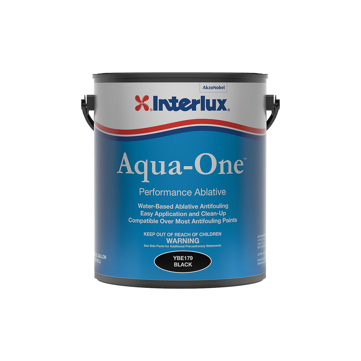 Interlux YBE169G Aqua-One, Blue, Gal.-Supply Nautica