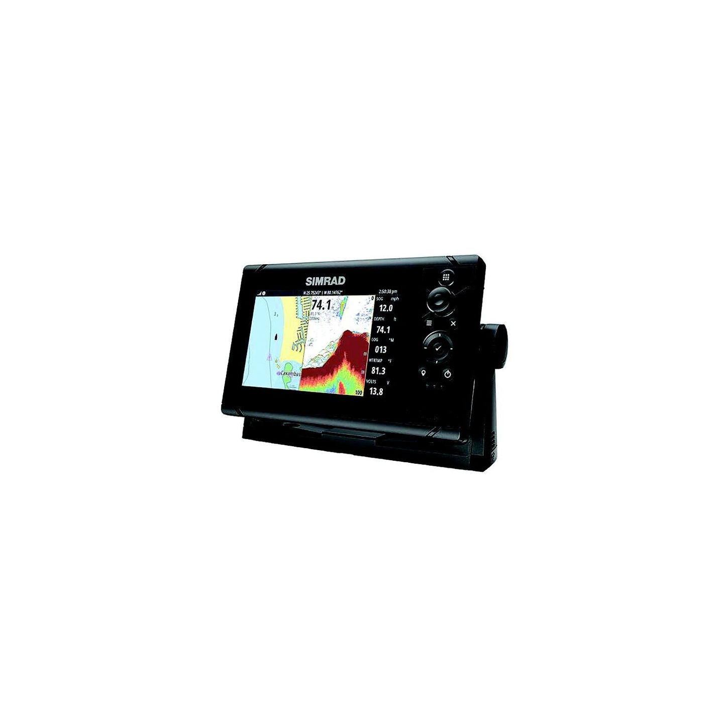 Simrad 00014996001 Cruise 7 Fishfinder/Chartplotter, 7"