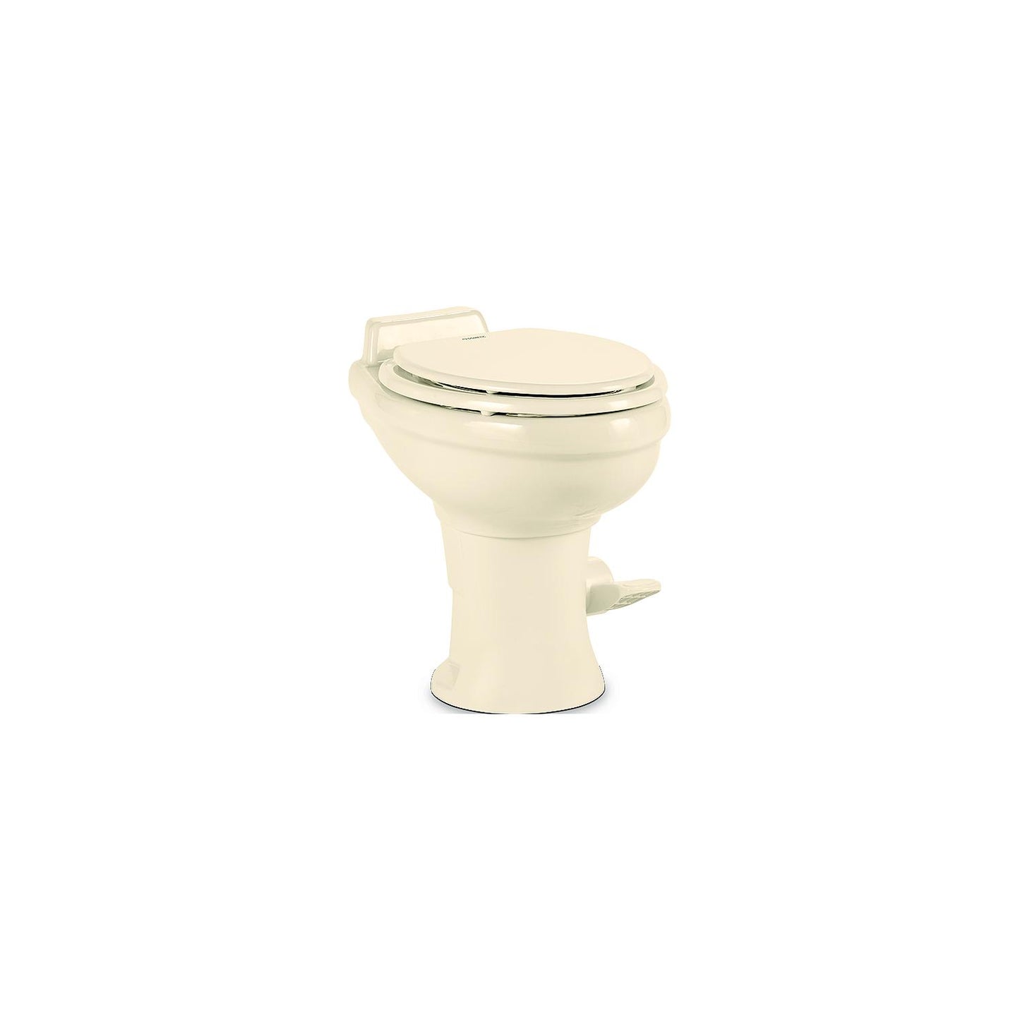 Dometic 320 Series Standard Height Toilet w/o Sprayer, Bone