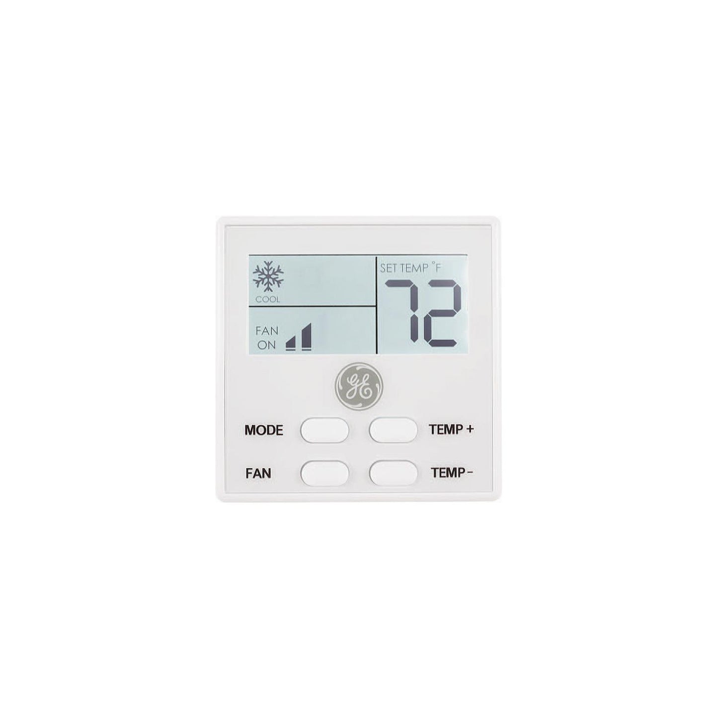 GE RARWT2W Single Zone Wall Thermostat, White