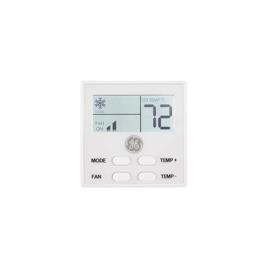 GE RARWT2W Single Zone Wall Thermostat, White