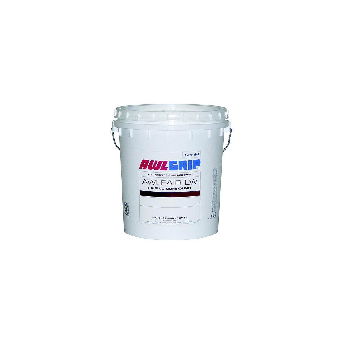 Awlfair LW Trowelable Fairing Compound Base, White 2-Gal.-Supply Nautica