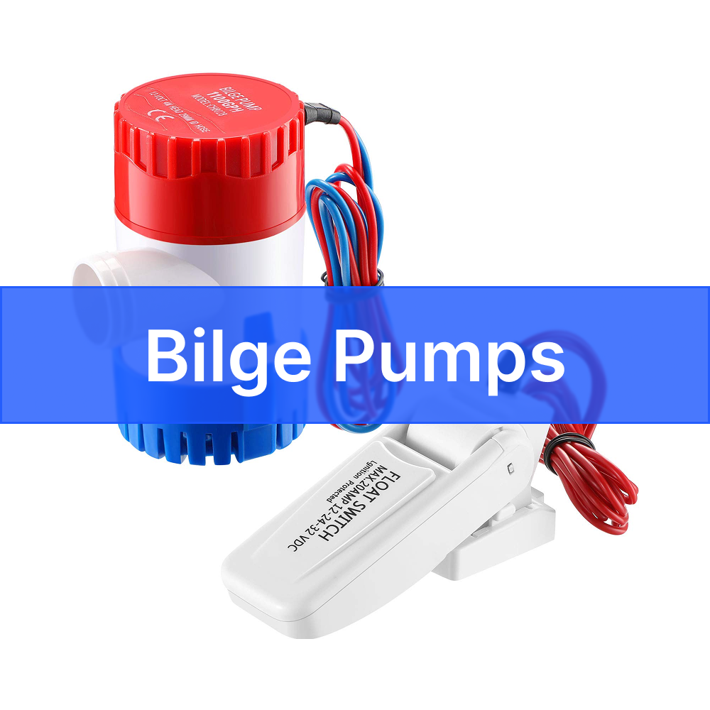 Bilge Pumps & Float Switches – Marine-Grade Protection