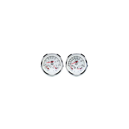 Sierra 21000P White Series Multi-Function Gauge Kit, Mercury / Yamaha