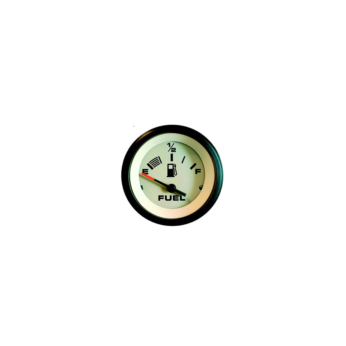 Sierra 59707P Sahara Series 2" Black & Tan Fuel Gauge & Requires "F" Sender Code