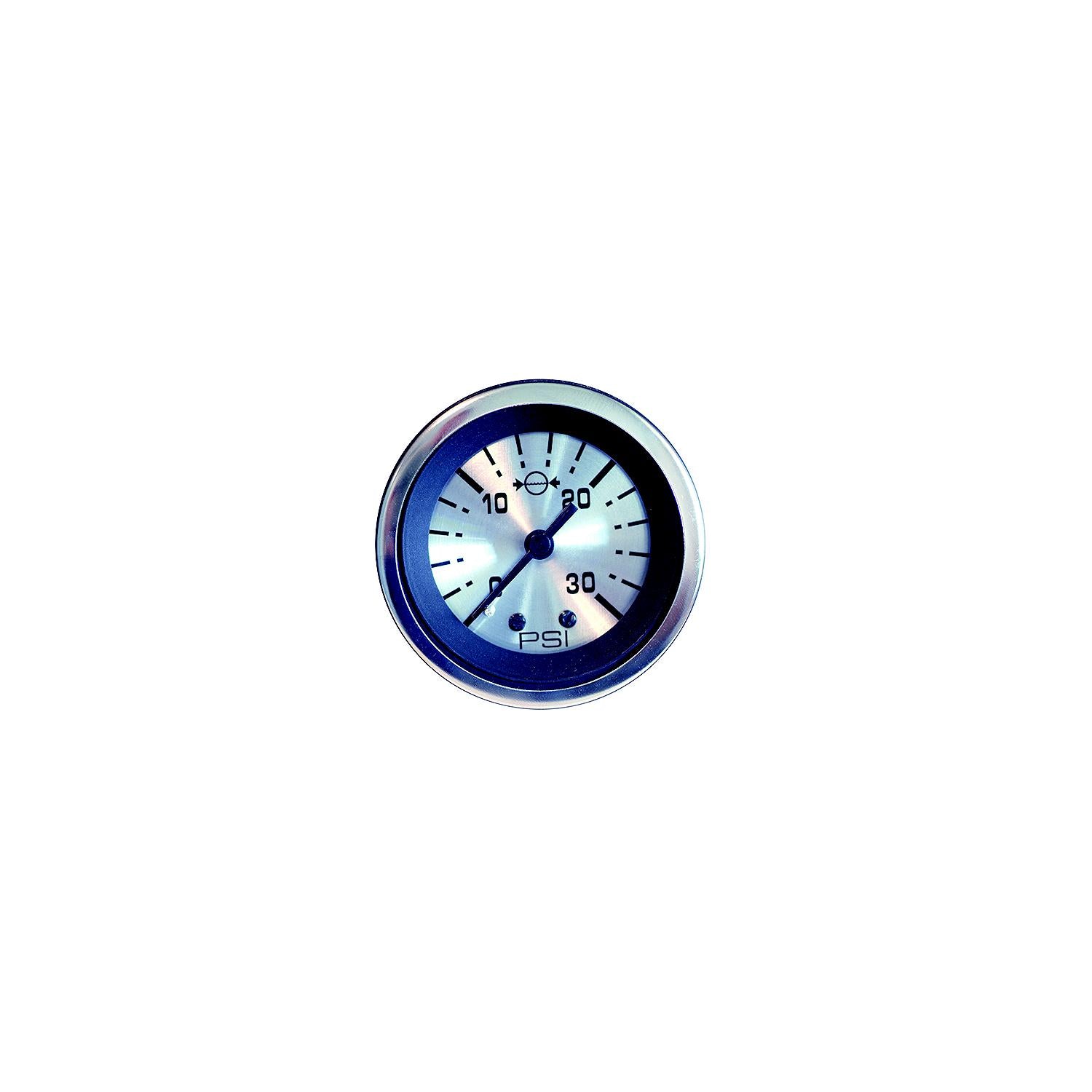 Sierra 63481P Sterling Series 2" Stainless Steel 30 PSI Dial Range Water Pressure Gauge with Fittings & 20' Tubing with "WP" Sender Code
