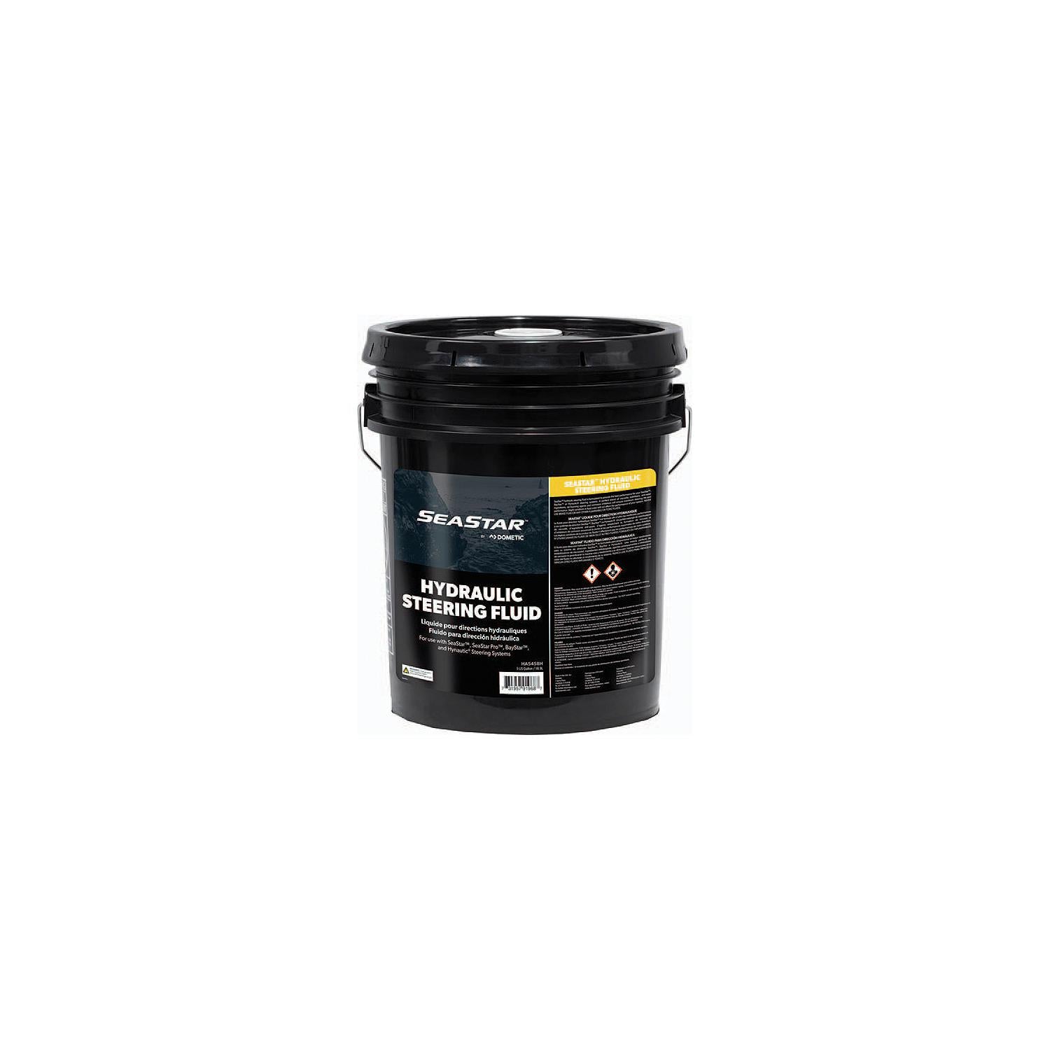 Seastar HA5458H Hydraulic Fluid, 5-Gallon Pail